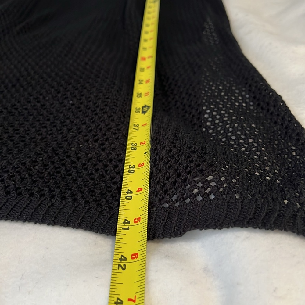 Cupshe Black V-Neck Swim Coverup NWT - S - Picture 3 of 10